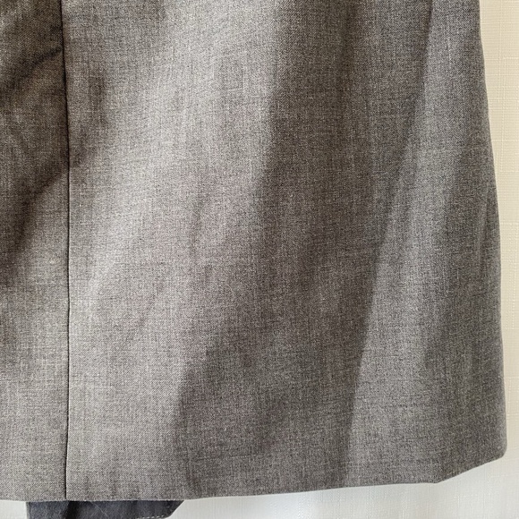 Lichi Asymmetric mini wrap skirt Size Large Grey - Picture 8 of 13
